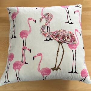 Flamingo Throw Pillow